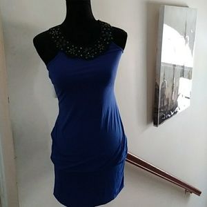 Royal Blus causal fitted Dress...